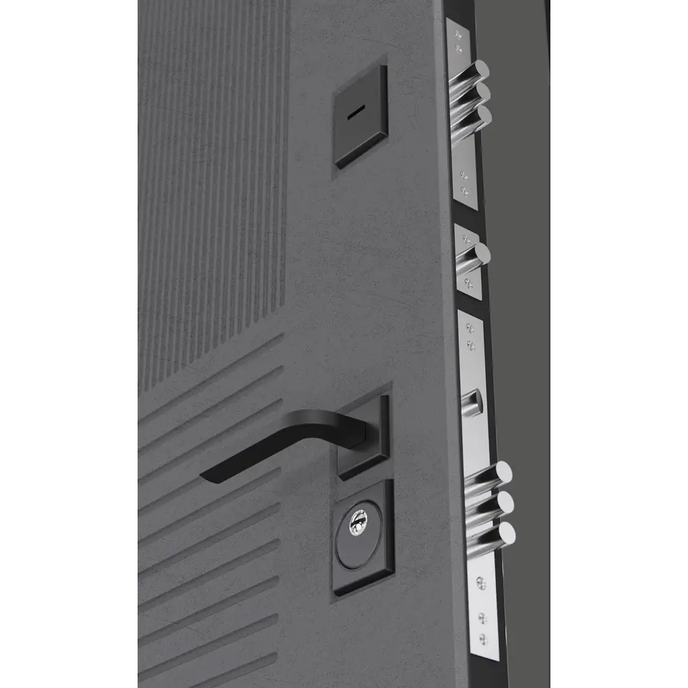 Фото 2 Входная дверь Лабиринт Бункер 05 левый 205x88см цвет лофт графит/белый софт с зеркалом П31 Фото 2 Входная дверь Лабиринт Бункер 05 левый 205x88см цвет лофт графит/белый софт с зеркалом П31