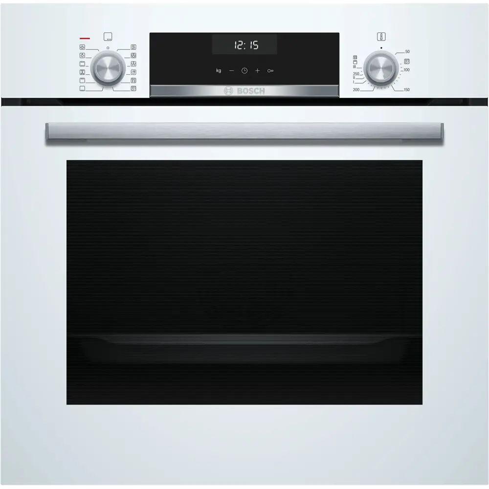 Фото Электрический встраиваемый духовой шкаф Bosch HIJ517YW0R 59.4x59.5x54.8 см цвет белый Фото Электрический встраиваемый духовой шкаф Bosch HIJ517YW0R 59.4x59.5x54.8 см цвет белый
