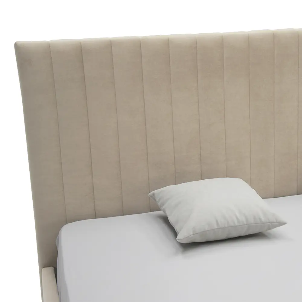 Фото 2 Кровать Ладья Кеннет 150 x 112 x 213 см ЛДСП подъемный механизм цвет коричневый Фото 2 Кровать Ладья Кеннет 150 x 112 x 213 см ЛДСП подъемный механизм цвет коричневый