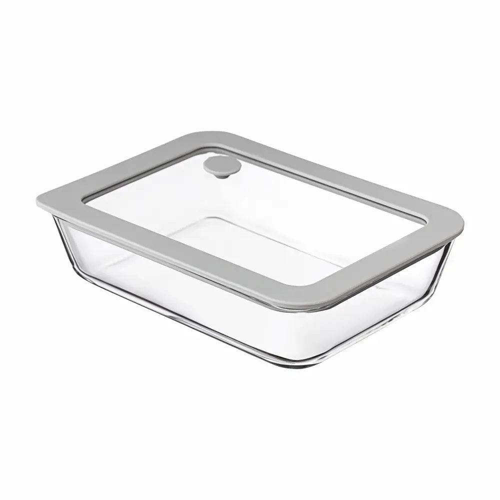 Фото Контейнер для пищевых продуктов Smart solutions SS0000227 0.7 л стекло цвет серый Фото Контейнер для пищевых продуктов Smart solutions SS0000227 0.7 л стекло цвет серый