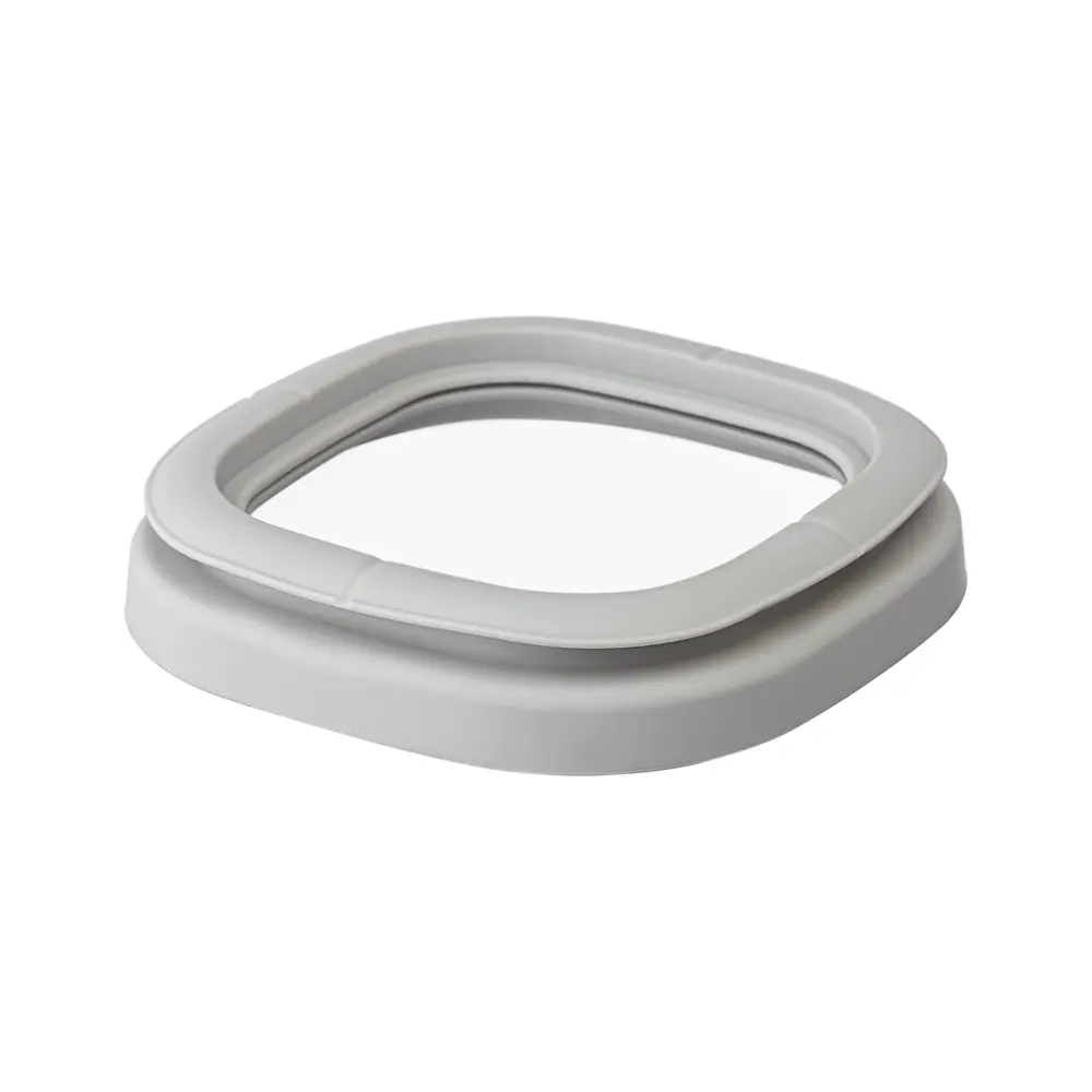 Фото 3 Банка для сыпучих продуктов Smart solutions SS0000235 2 л стекло цвет серый Фото 3 Банка для сыпучих продуктов Smart solutions SS0000235 2 л стекло цвет серый