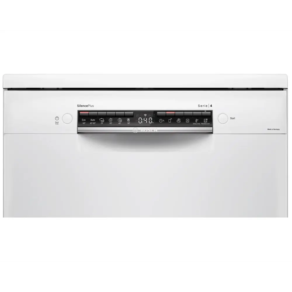 Фото 2 Отдельностоящая посудомоечная машина Bosch SMS4ECW26M 6 программ 60 см цвет белый Фото 2 Отдельностоящая посудомоечная машина Bosch SMS4ECW26M 6 программ 60 см цвет белый