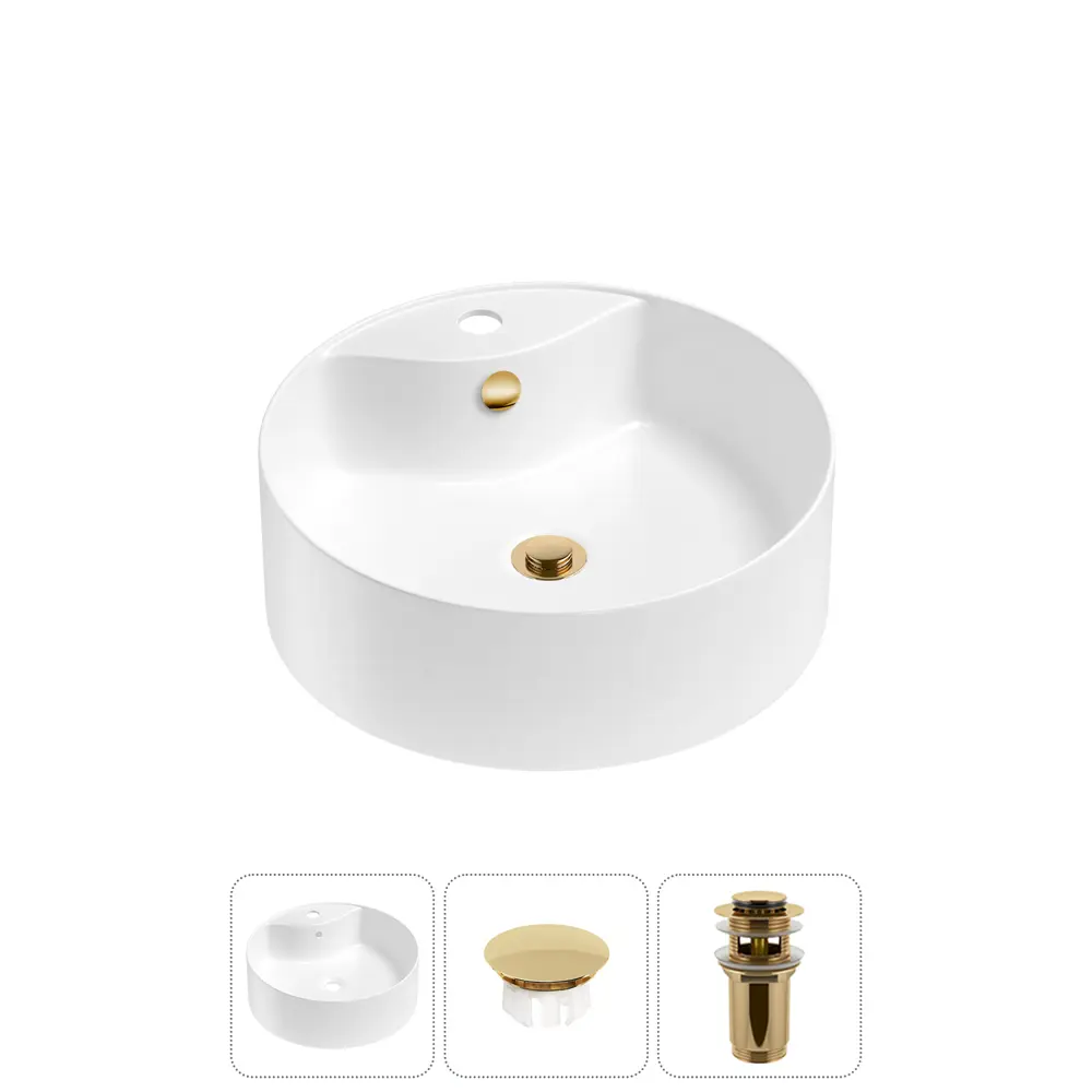 Фото Раковина Wellsee praxis 20216968R 40см цвет раковина 3 в 1: заглушка на перелив, д/к Фото Раковина Wellsee praxis 20216968R 40см цвет раковина 3 в 1: заглушка на перелив, д/к