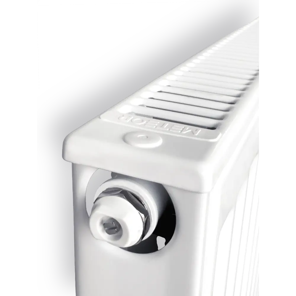 Фото 4 Радиатор панельный Meteor Classic VK-Profil 33 600/400 мм нижнее универсальное подключение сталь цвет белый без креплений Фото 4 Радиатор панельный Meteor Classic VK-Profil 33 600/400 мм нижнее универсальное подключение сталь цвет белый без креплений