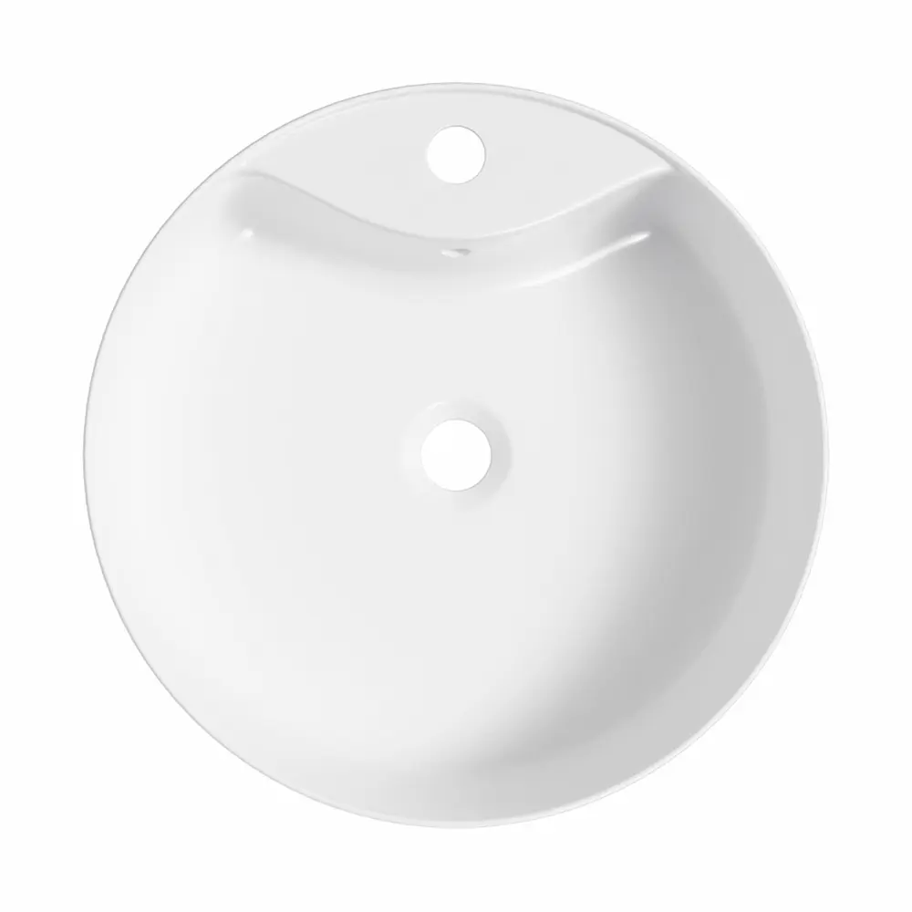 Фото 3 Раковина Wellsee praxis 32940104R 40см цвет раковина 2 в 1: заглушка на отверстие перелива