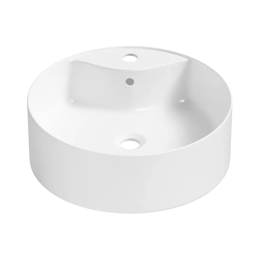 Фото 2 Раковина Wellsee praxis 32940104R 40см цвет раковина 2 в 1: заглушка на отверстие перелива