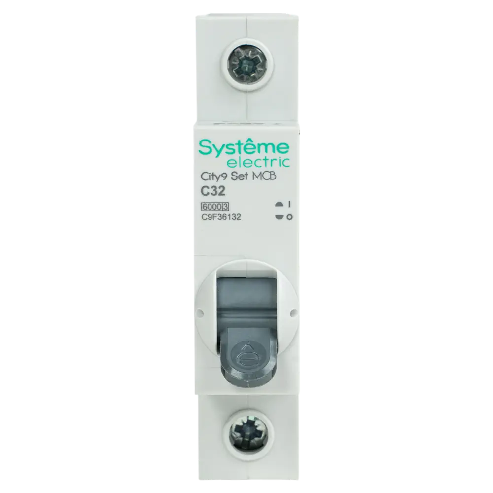 Фото 3 Автоматический выключатель Systeme Electric City9 Set C9F36132 1P С32 А 6 кА Фото 3 Автоматический выключатель Systeme Electric City9 Set C9F36132 1P С32 А 6 кА