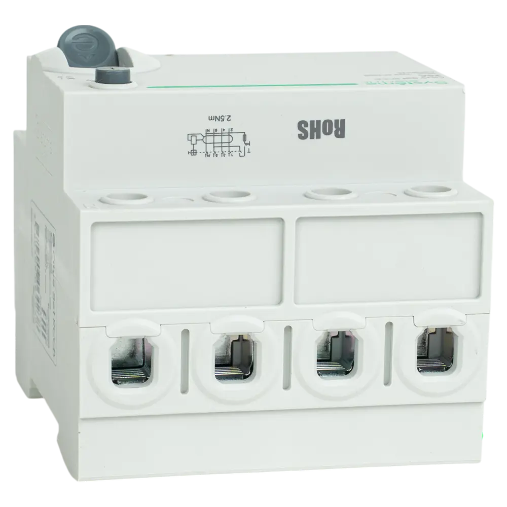 Фото 4 УЗО Systeme Electric City9 Set 4P 25 А 30мА 6кА AC C9R36425 Фото 4 УЗО Systeme Electric City9 Set 4P 25 А 30мА 6кА AC C9R36425