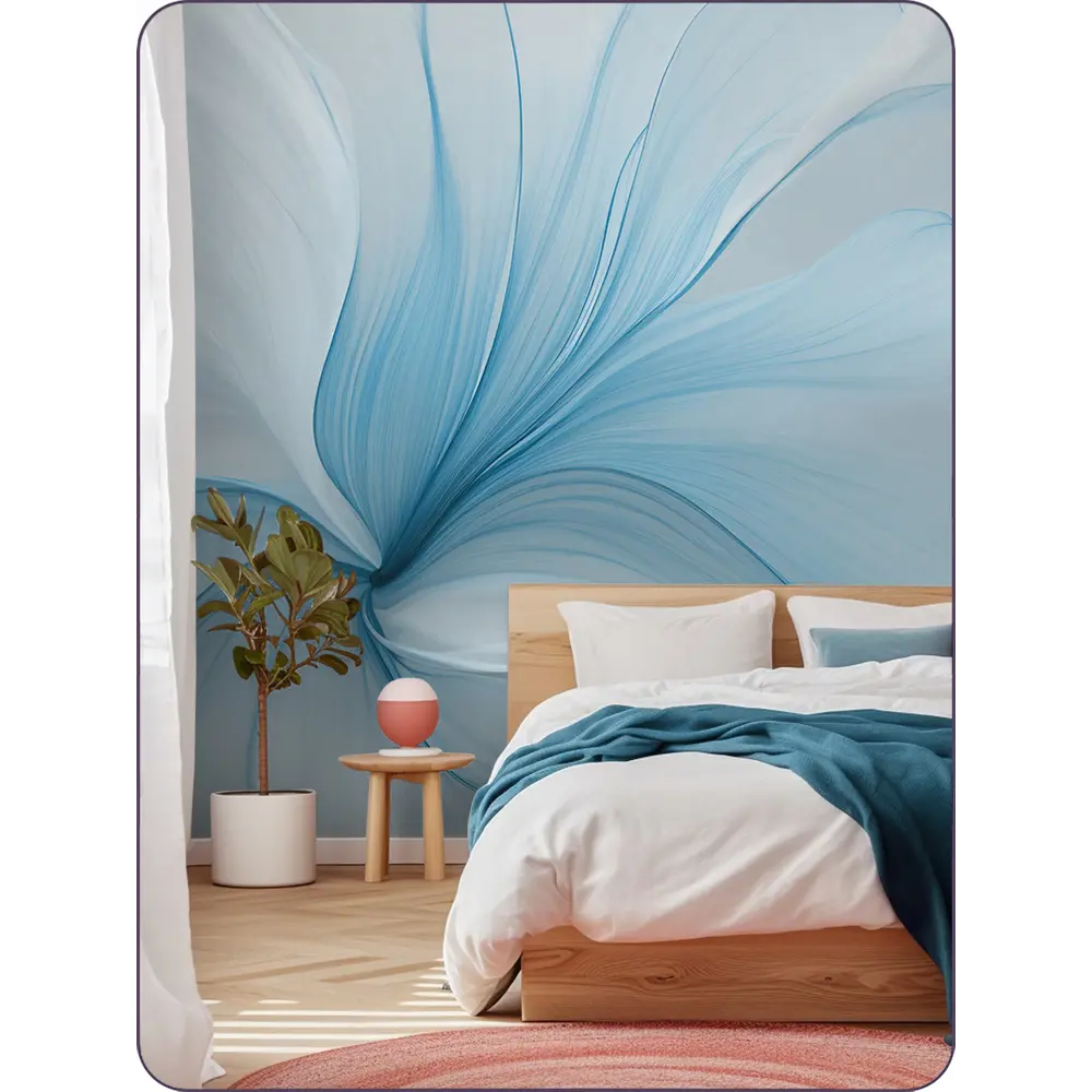 Фото 4 Фотообои флизелиновые Barton wall 3d Абстракция Цветы 400x270 см M24004-C Фото 4 Фотообои флизелиновые Barton wall 3d Абстракция Цветы 400x270 см M24004-C