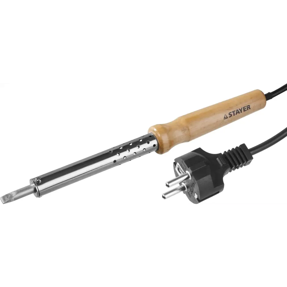 Фото Паяльник электрический Stayer MAXTerm 55310-100, 100 Вт Фото Паяльник электрический Stayer MAXTerm 55310-100, 100 Вт