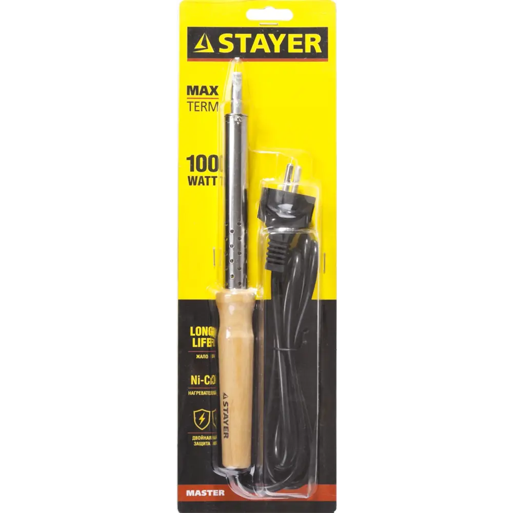 Фото 5 Паяльник электрический Stayer MAXTerm 55310-100, 100 Вт Фото 5 Паяльник электрический Stayer MAXTerm 55310-100, 100 Вт