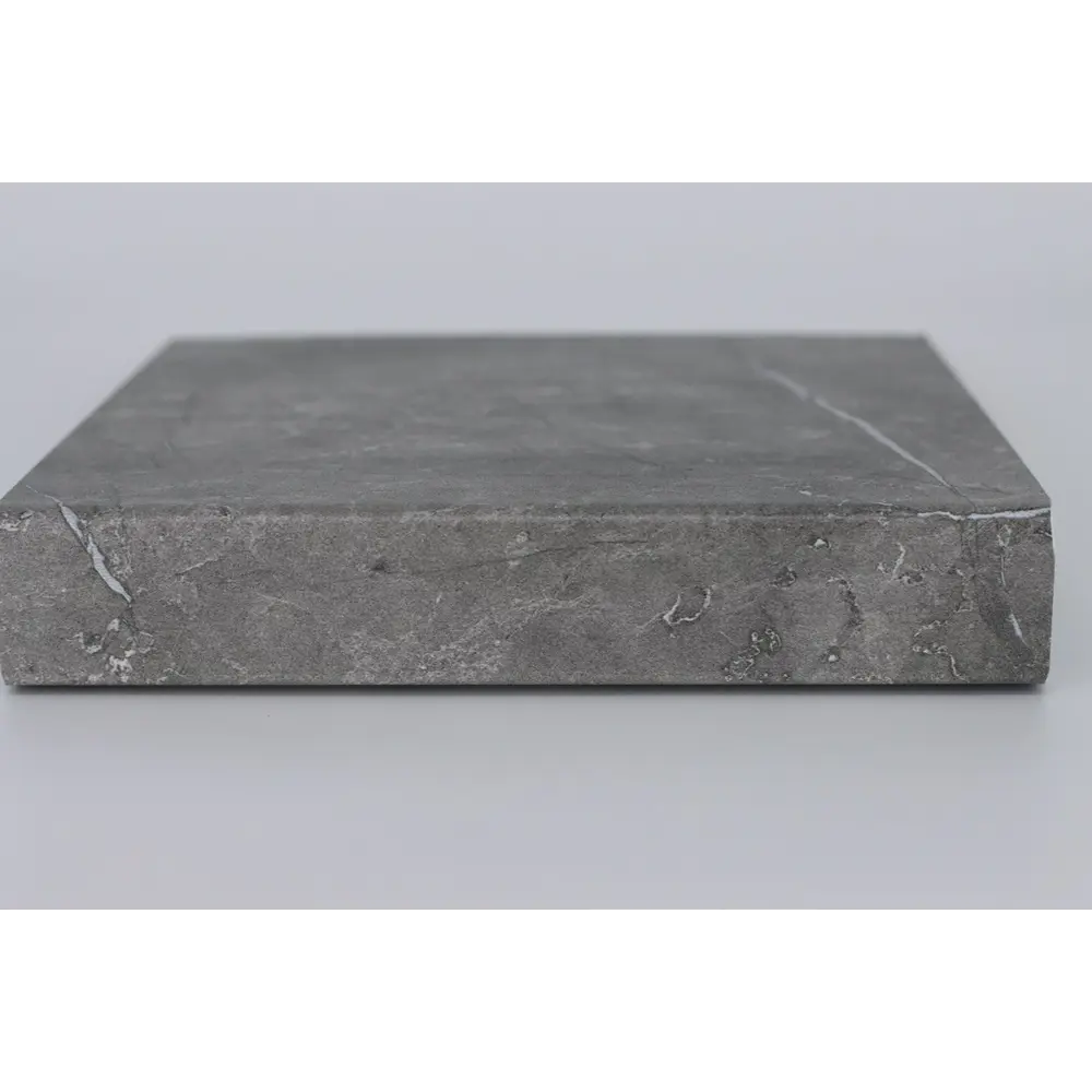 Фото 3 Ремонтная накладка на подоконник ПВХ Комбиг 1500x350x2.5мм мрамор темно-серый матовый капинос 35мм Фото 3 Ремонтная накладка на подоконник ПВХ Комбиг 1500x350x2.5мм мрамор темно-серый матовый капинос 35мм