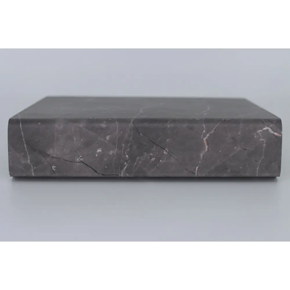 Фото 3 Ремонтная накладка на подоконник ПВХ Комбиг 1500x450x1мм мрамор светло-серый матовый капинос 35мм