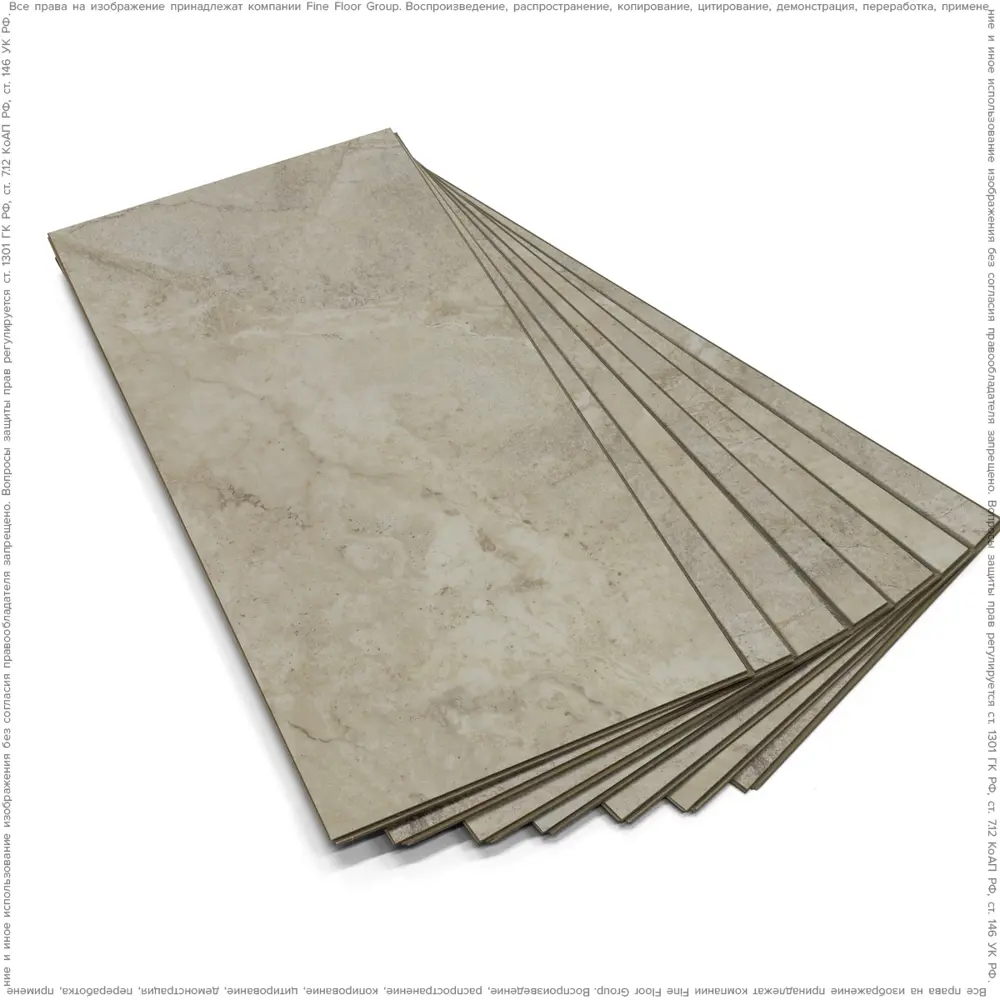 Фото 7 LVT Плитка EcoClick EcoStone Мак-Кинли 31 класс толщина 4.2 мм 2.23 м², цена за упаковку Фото 7 LVT Плитка EcoClick EcoStone Мак-Кинли 31 класс толщина 4.2 мм 2.23 м², цена за упаковку