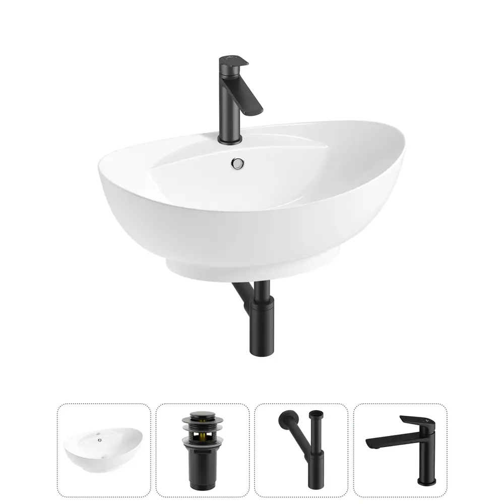 Фото Раковина Lavinia Boho Bathroom Sink 20215152R 59 см Фото Раковина Lavinia Boho Bathroom Sink 20215152R 59 см