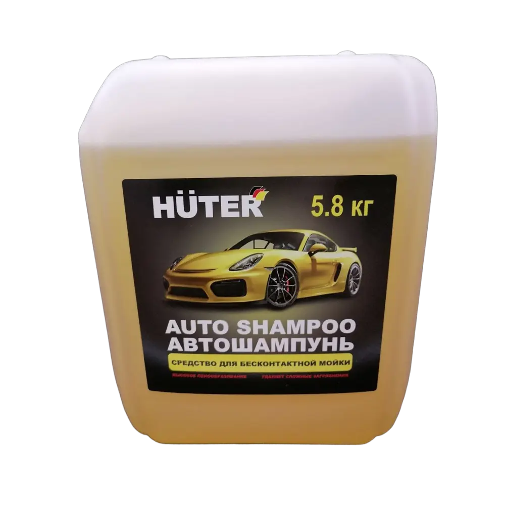 Фото Автошампунь для бесконтактной мойки Huter Active Foam 5 л Фото Автошампунь для бесконтактной мойки Huter Active Foam 5 л