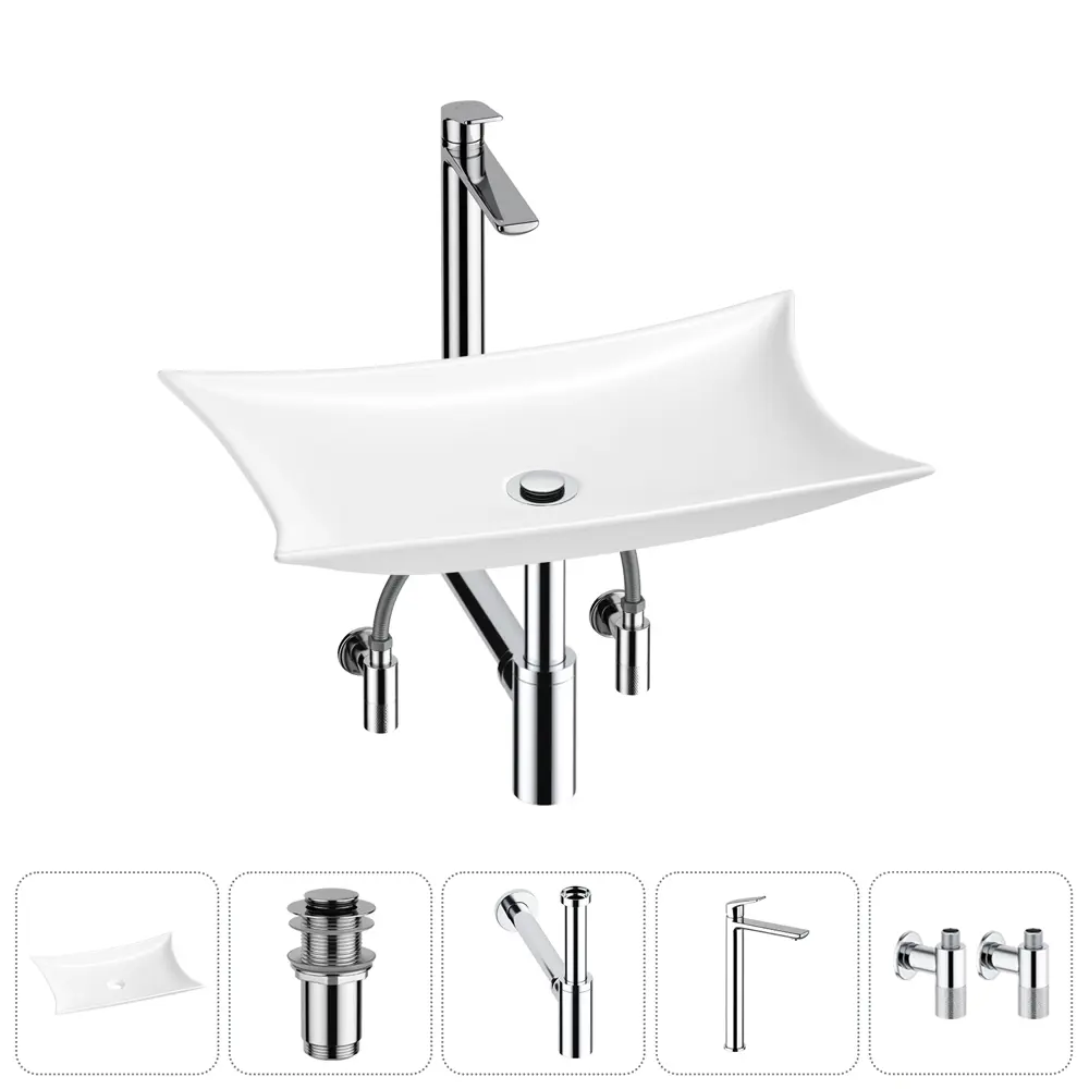 Фото Раковина Lavinia Boho Bathroom Sink 20215299R 59 см