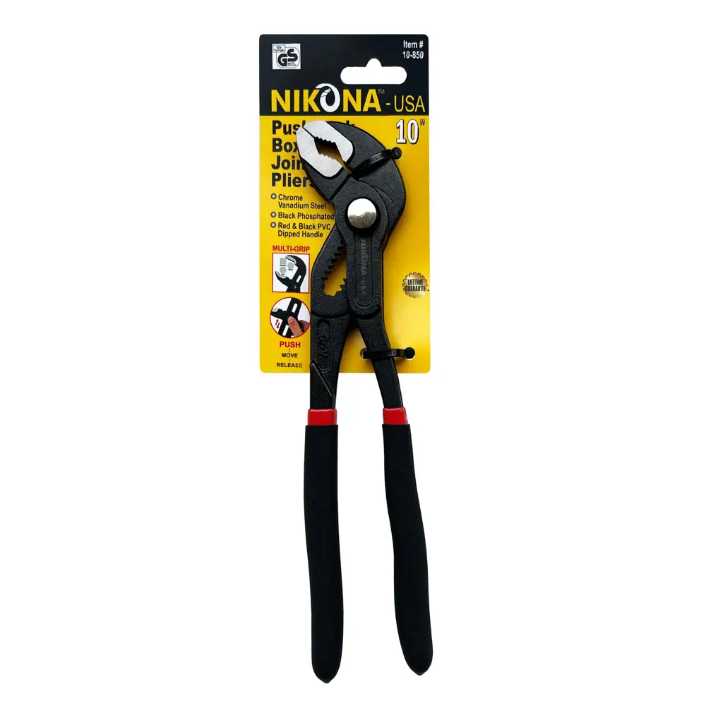 Фото 4 Клещи переставные сантехнические Nikona 10-850 захват до 50 мм 250 мм Фото 4 Клещи переставные сантехнические Nikona 10-850 захват до 50 мм 250 мм