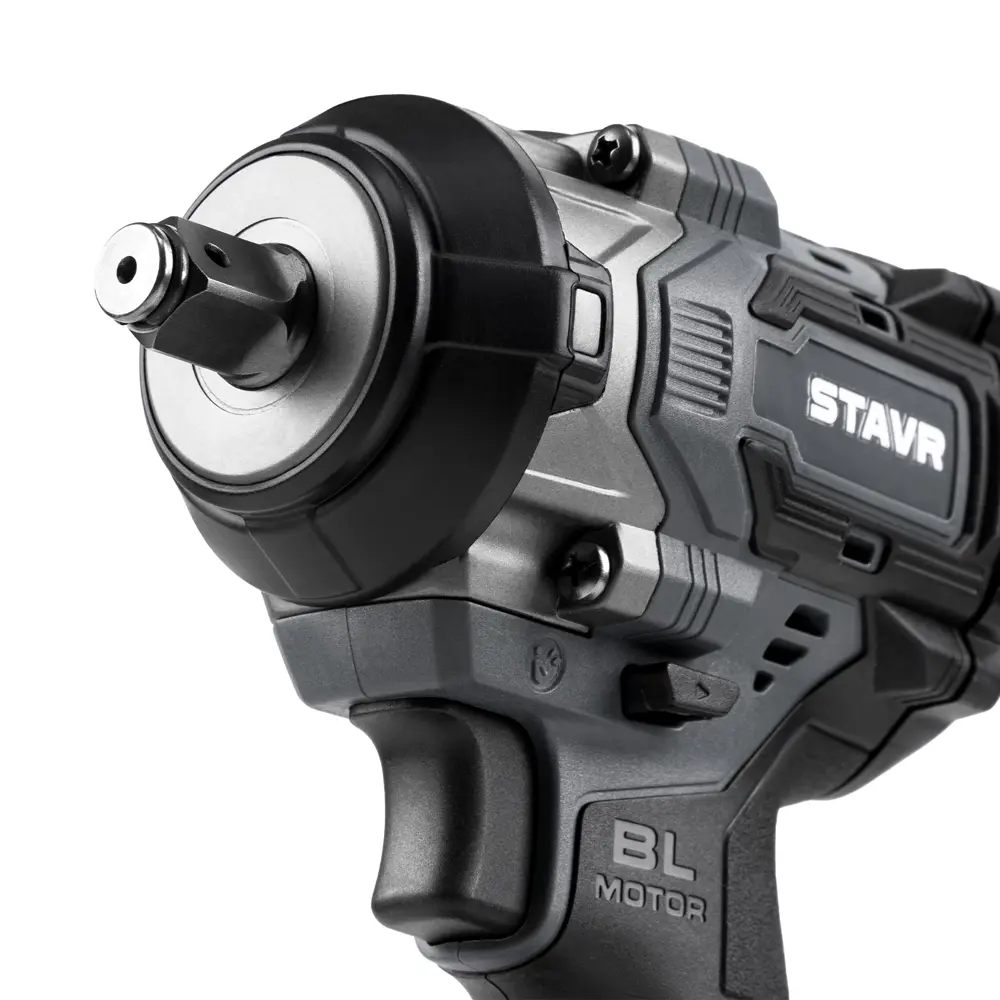 Фото 5 Гайковерт аккумуляторный бесщеточный Stavr SWI 18BL-650V, 18 В Li-Ion 650 Нм, без АКБ и ЗУ Фото 5 Гайковерт аккумуляторный бесщеточный Stavr SWI 18BL-650V, 18 В Li-Ion 650 Нм, без АКБ и ЗУ