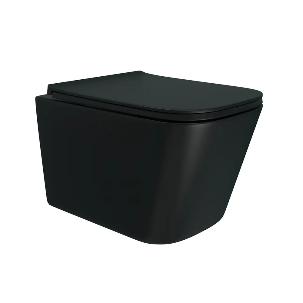 Фото 7 Унитаз подвесной Teymi Helmi Pro Vortex Black T40311 торнадо безободковый с быстросъемным сиденьем микролифт черный матовый Фото 7 Унитаз подвесной Teymi Helmi Pro Vortex Black T40311 торнадо безободковый с быстросъемным сиденьем микролифт черный матовый