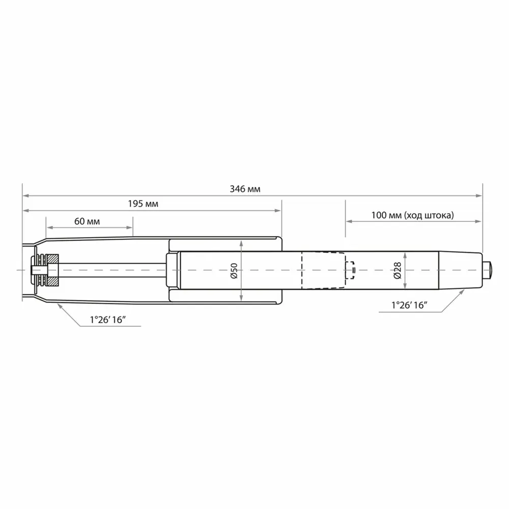 Фото 4 Газлифт прочный Brabix HD-100 короткий хром в открытом виде 346 мм. d50 мм. класс 4 Фото 4 Газлифт прочный Brabix HD-100 короткий хром в открытом виде 346 мм. d50 мм. класс 4