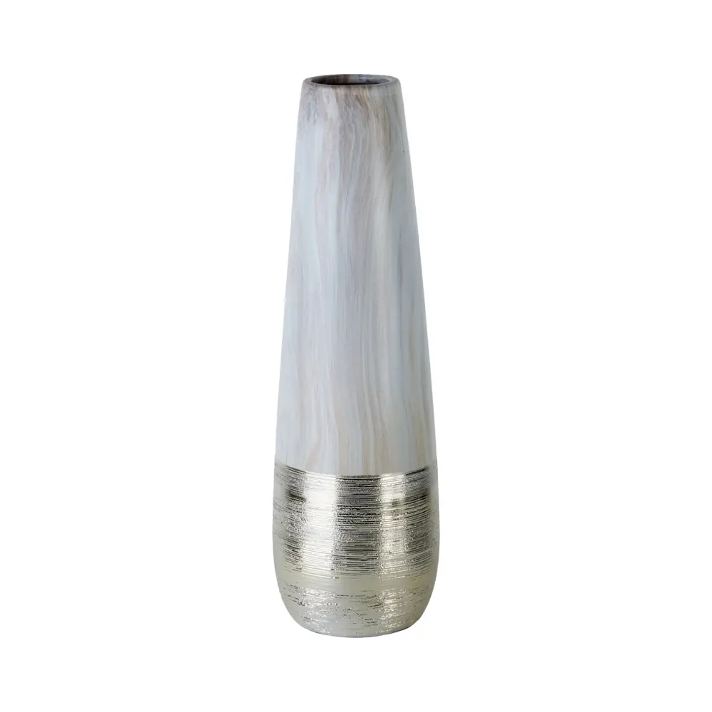 Фото Ваза Гласар 74-034 керамика цвет бежевый 39 см Фото Ваза Гласар 74-034 керамика цвет бежевый 39 см