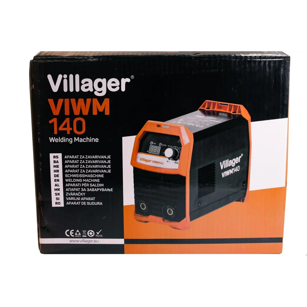 Фото 6 Сварочный аппарат инверторный Villager VIWM 140, 140 А, до 1.6 мм Фото 6 Сварочный аппарат инверторный Villager VIWM 140, 140 А, до 1.6 мм