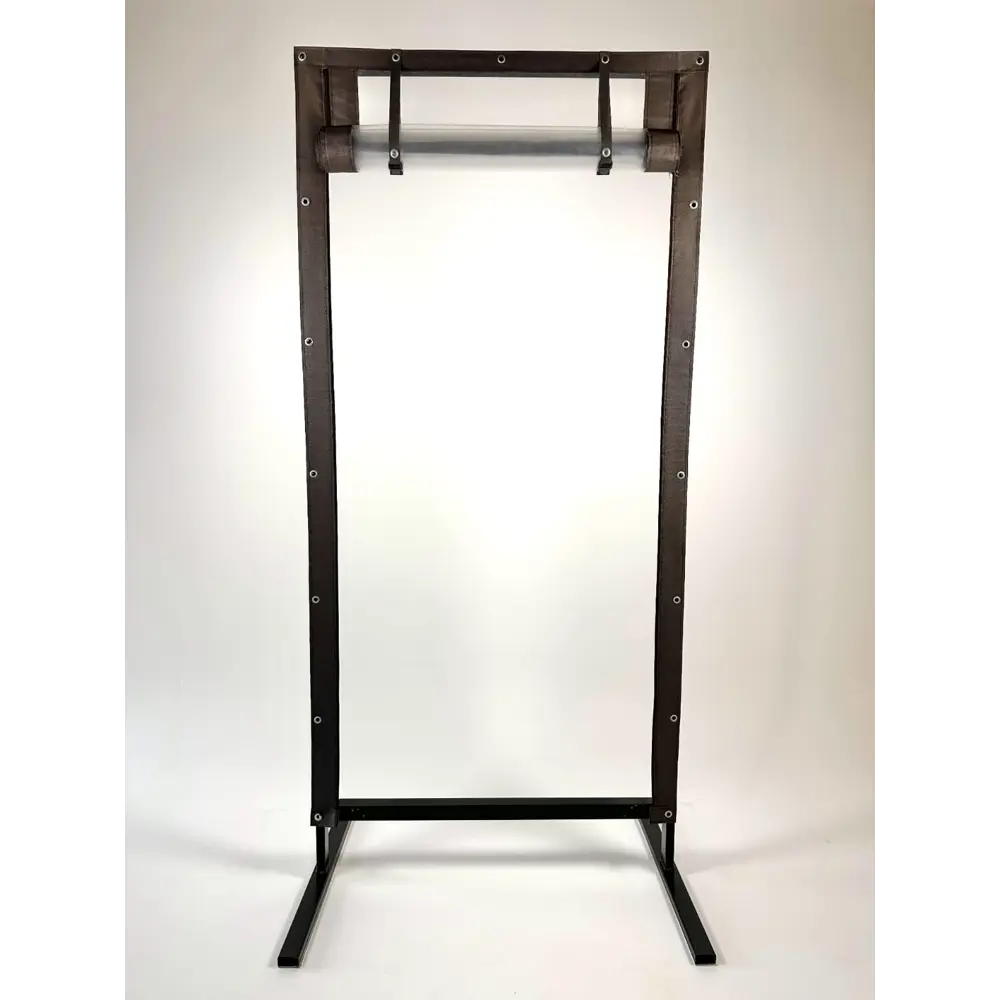 Фото 2 Мягкая дверь на молниях 155x210см коричневый