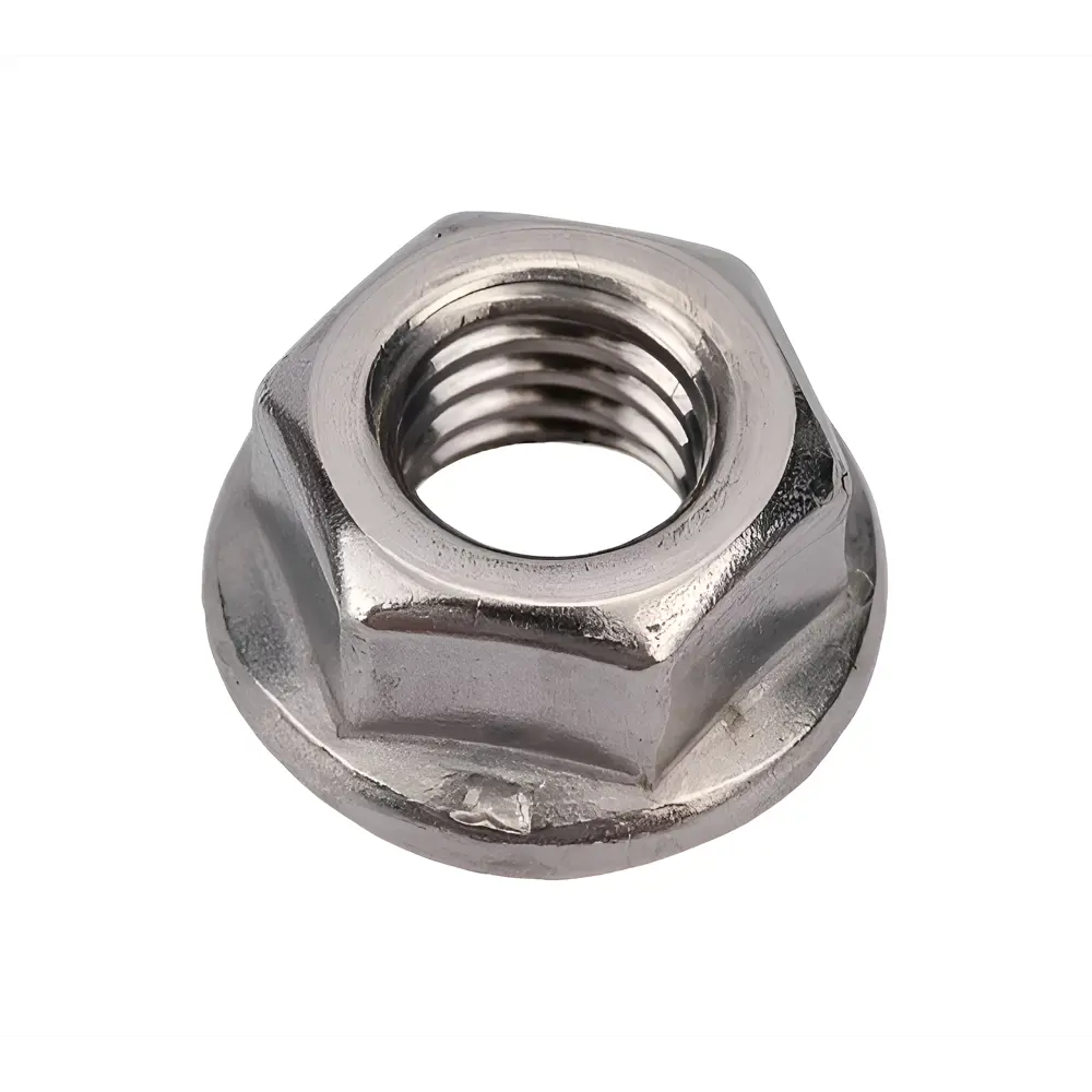 Фото Гайка с фланцем ЦКИ DIN6923 М 5 A2 100 шт Фото Гайка с фланцем ЦКИ DIN6923 М 5 A2 100 шт