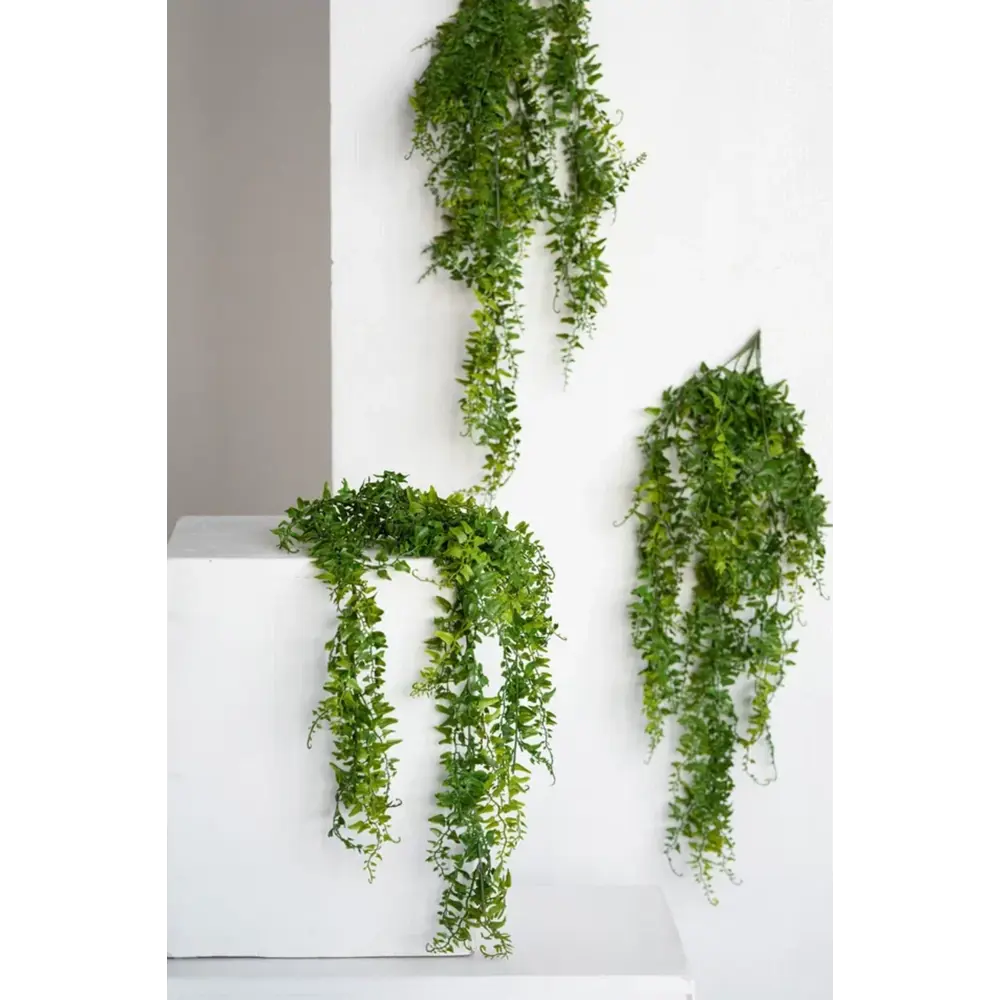 Фото 3 Искусственное растение Папоротник 121 60x8 см зеленый