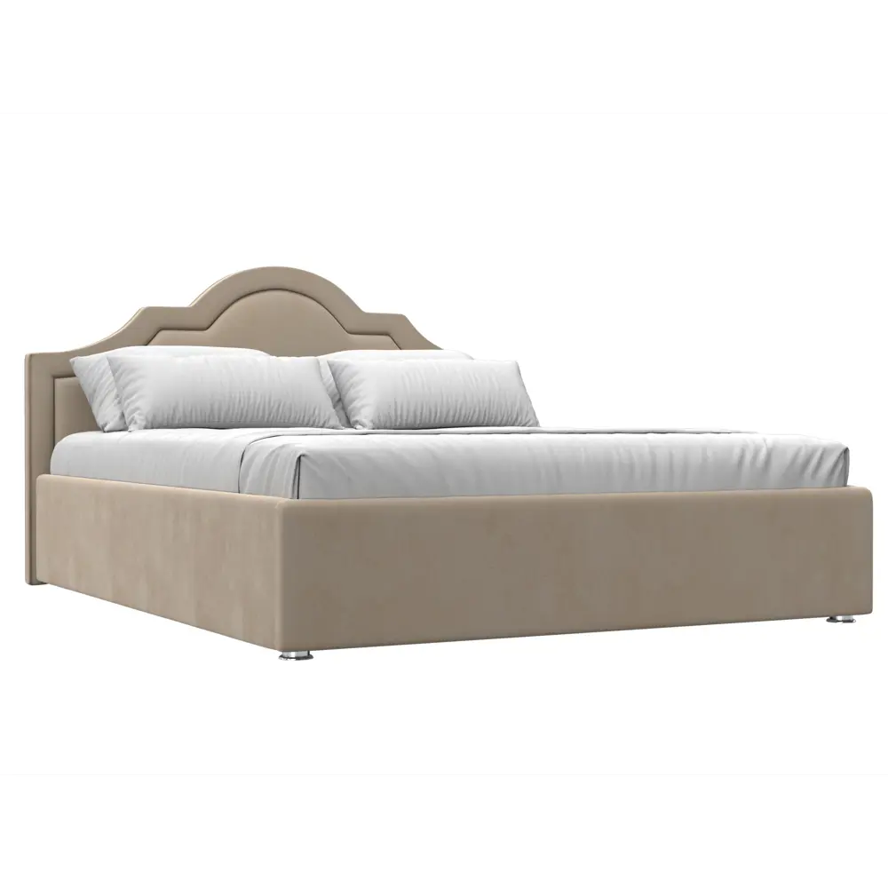 Фото Кровать Лига диванов Афина 200x160 см подъемный механизм цвет seven 729 бежевый Фото Кровать Лига диванов Афина 200x160 см подъемный механизм цвет seven 729 бежевый