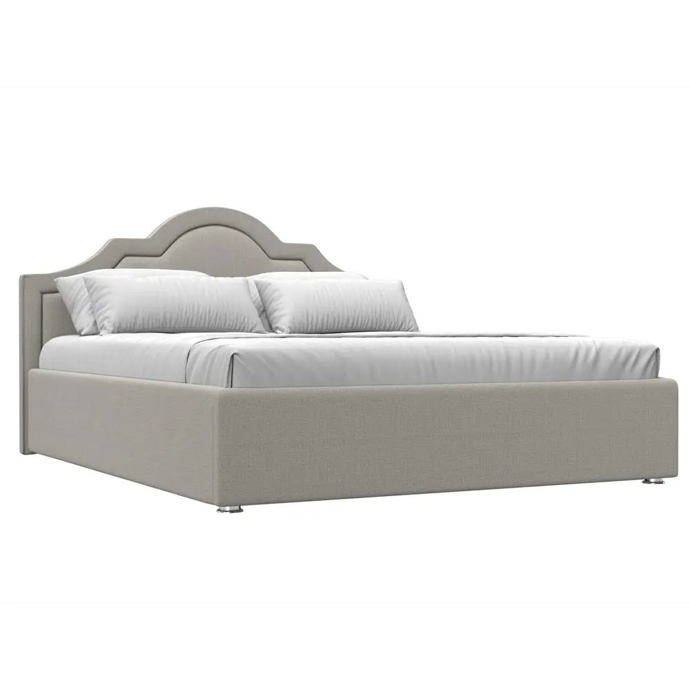 Фото Кровать Лига диванов Афина 200x160 см подъемный механизм цвет амур 02 бежевый Фото Кровать Лига диванов Афина 200x160 см подъемный механизм цвет амур 02 бежевый