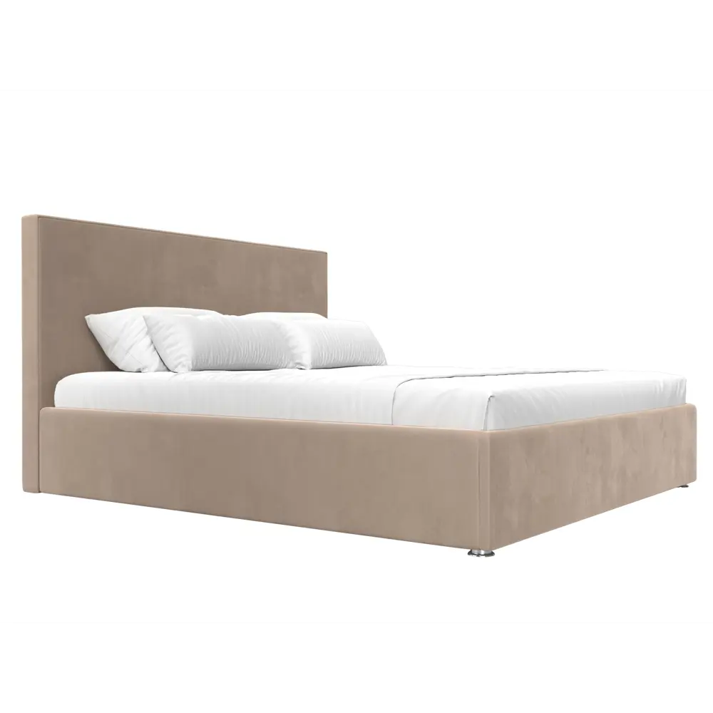 Фото 4 Кровать Лига диванов Кариба 200x160 см подъемный механизм цвет seven 729 бежевый Фото 4 Кровать Лига диванов Кариба 200x160 см подъемный механизм цвет seven 729 бежевый