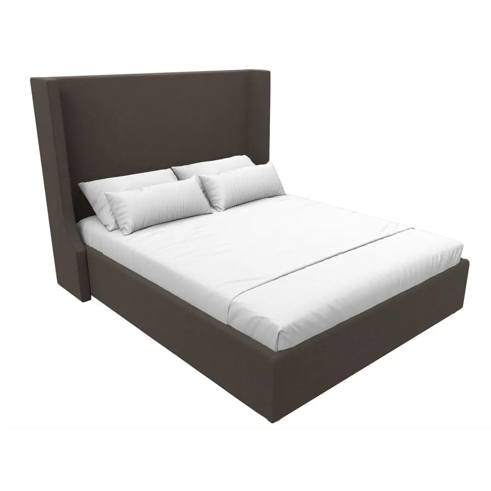 Фото 2 Кровать Лига диванов Ларго 200x160 см подъемный механизм цвет амур 05 коричневый