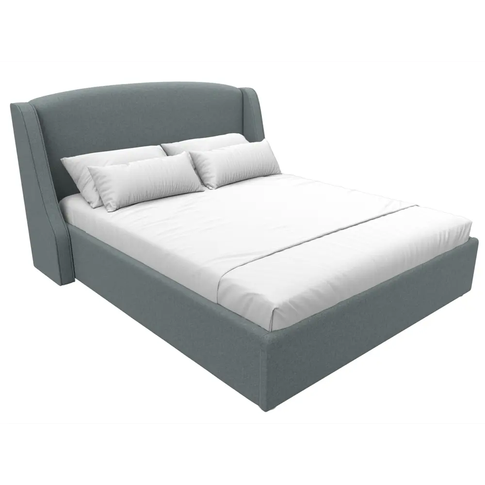 Фото 2 Кровать Лига диванов Лотос 200x160 см подъемный механизм цвет амур 07 серый Фото 2 Кровать Лига диванов Лотос 200x160 см подъемный механизм цвет амур 07 серый