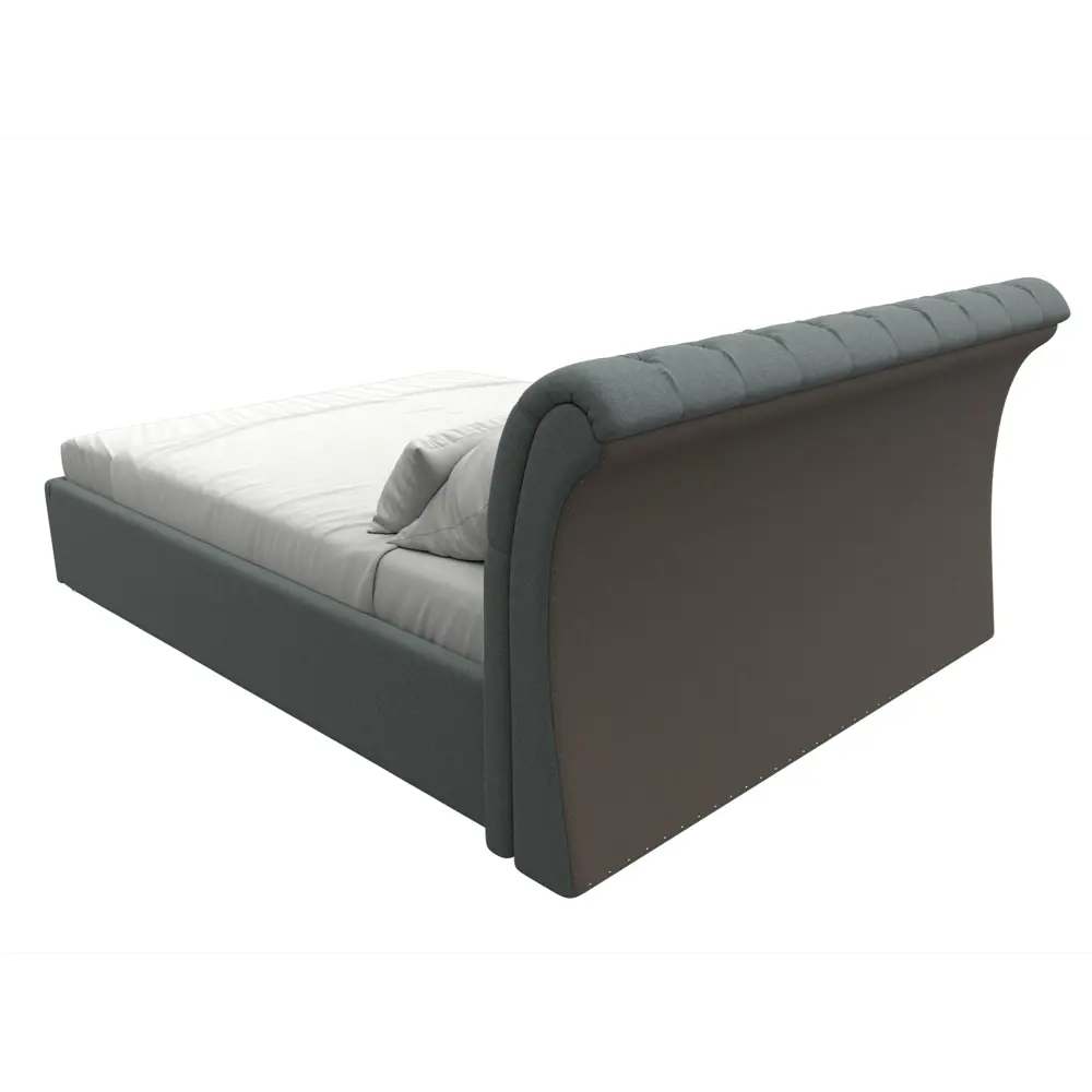 Фото 5 Кровать Лига диванов Сицилия 200x160 см подъемный механизм цвет амур 07 серый