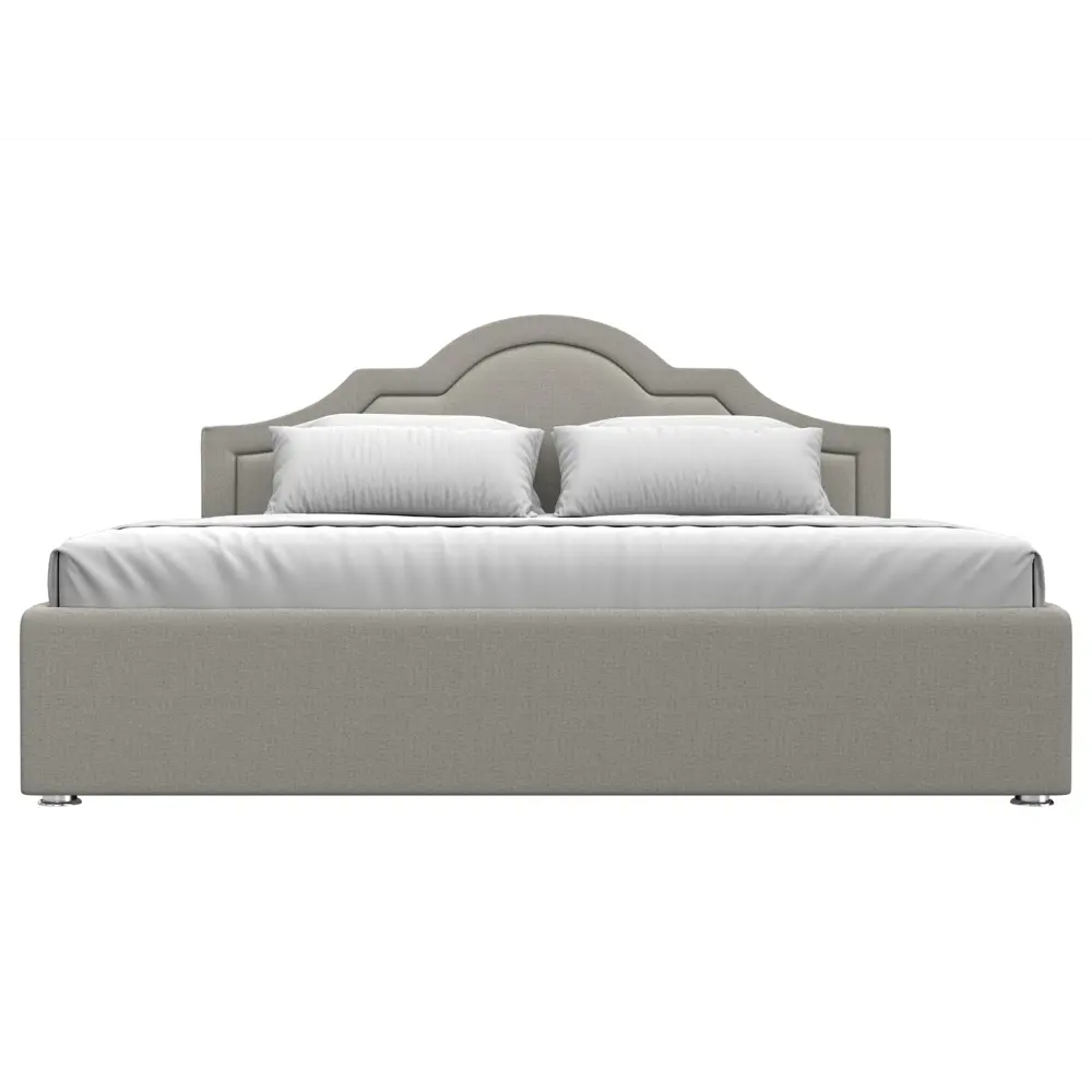 Фото 3 Кровать Лига диванов Афина 200x180 см подъемный механизм цвет амур 02 бежевый