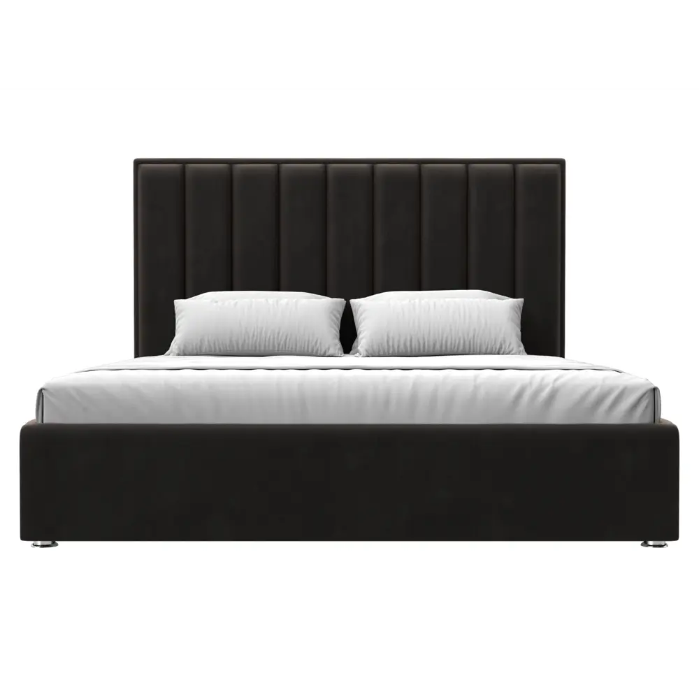 Фото 3 Кровать Лига диванов Афродита 200x180 см подъемный механизм цвет seven 727 коричневый Фото 3 Кровать Лига диванов Афродита 200x180 см подъемный механизм цвет seven 727 коричневый