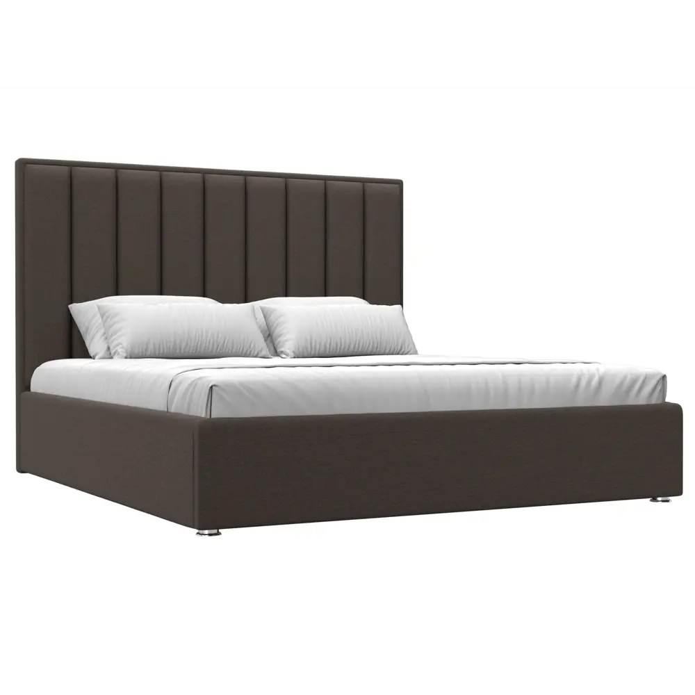 Фото Кровать Лига диванов Афродита 200x180 см подъемный механизм цвет амур 05 коричневый Фото Кровать Лига диванов Афродита 200x180 см подъемный механизм цвет амур 05 коричневый