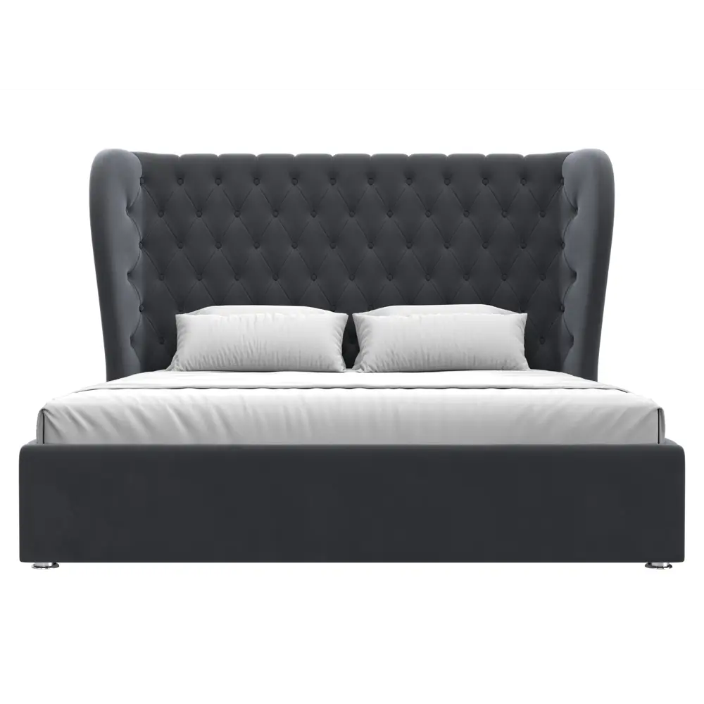 Фото 3 Кровать Лига диванов Далия 200x180 см подъемный механизм цвет seven 17 серый Фото 3 Кровать Лига диванов Далия 200x180 см подъемный механизм цвет seven 17 серый