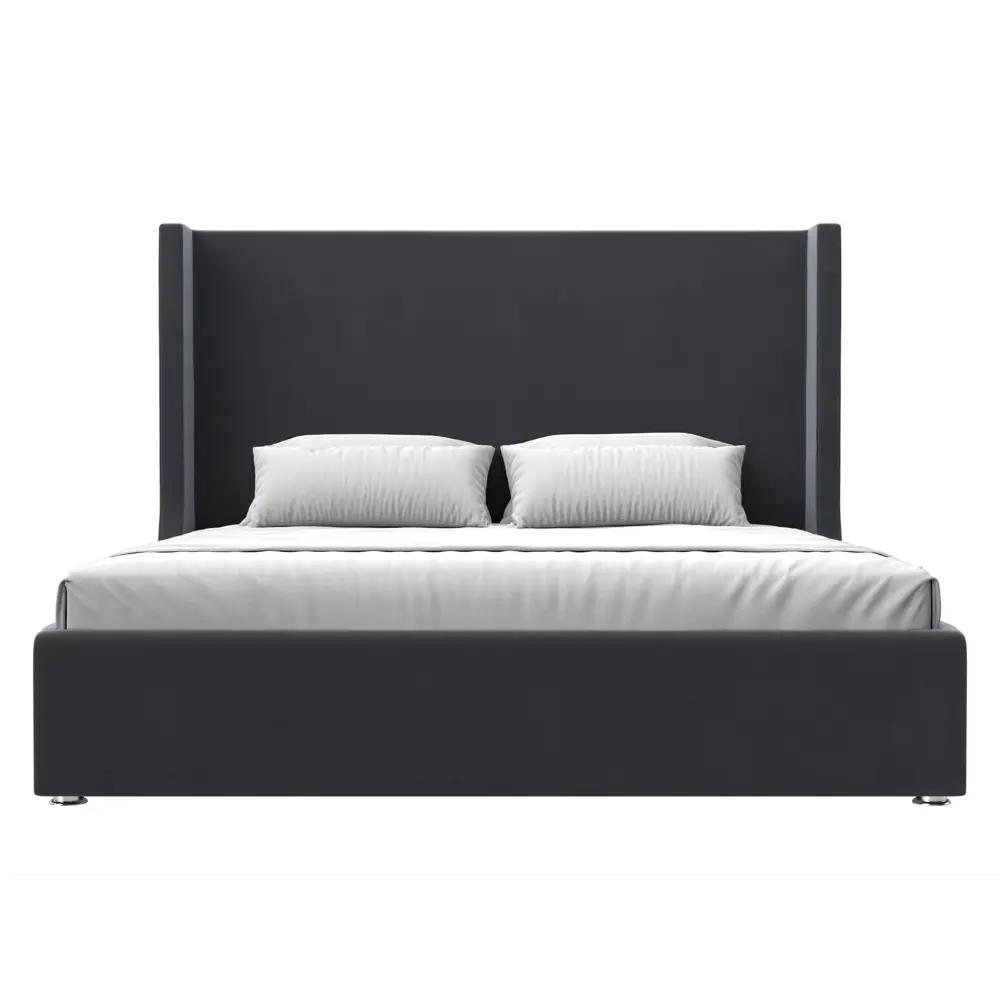 Фото 3 Кровать Лига диванов Ларго 200x180 см подъемный механизм цвет seven 17 серый Фото 3 Кровать Лига диванов Ларго 200x180 см подъемный механизм цвет seven 17 серый