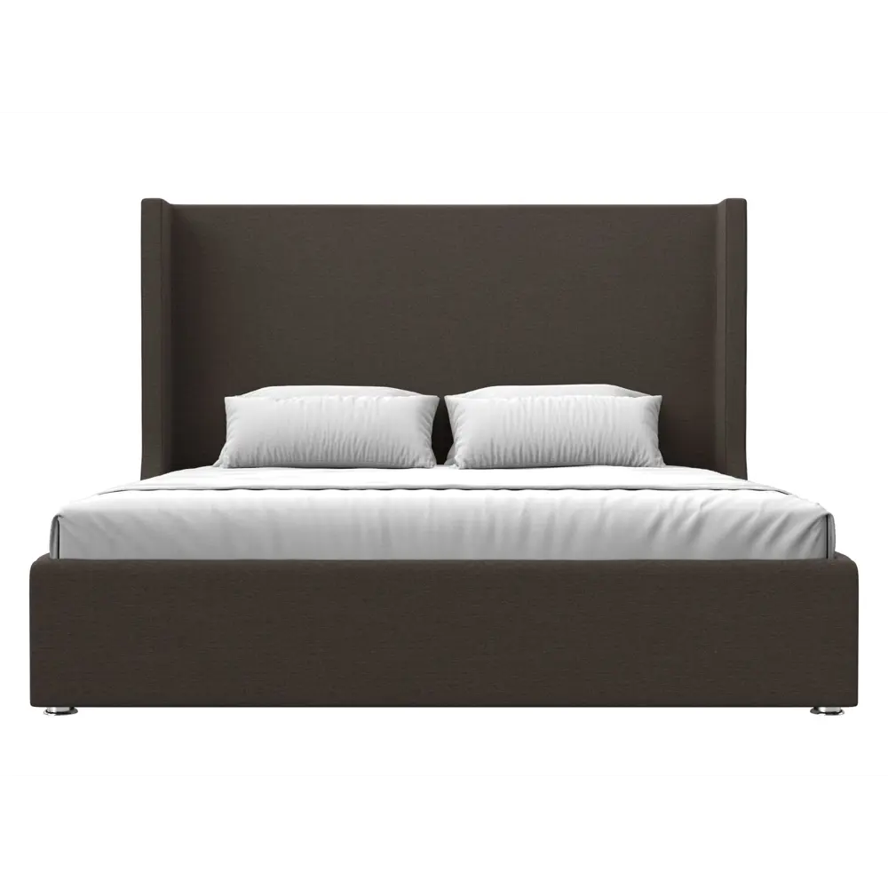 Фото 3 Кровать Лига диванов Ларго 200x180 см подъемный механизм цвет амур 05 коричневый Фото 3 Кровать Лига диванов Ларго 200x180 см подъемный механизм цвет амур 05 коричневый