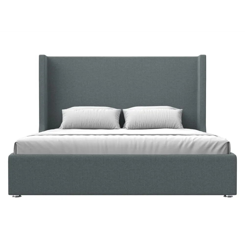 Фото 3 Кровать Лига диванов Ларго 200x180 см подъемный механизм цвет амур 07 серый Фото 3 Кровать Лига диванов Ларго 200x180 см подъемный механизм цвет амур 07 серый