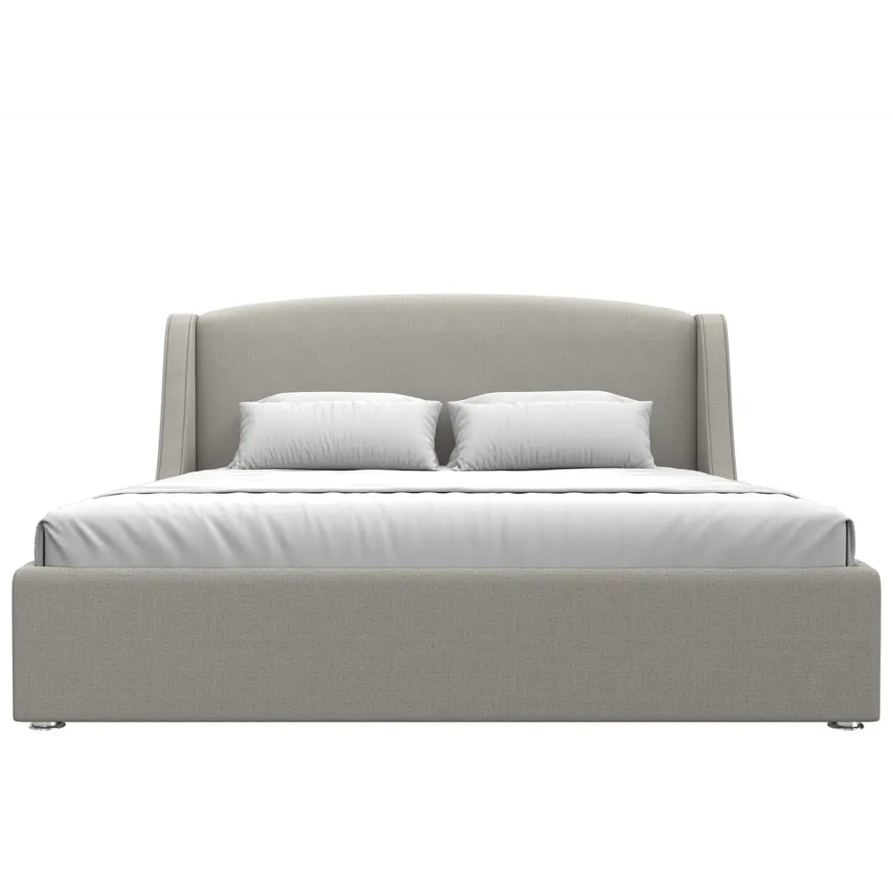 Фото 3 Кровать Лига диванов Лотос 200x180 см подъемный механизм цвет амур 02 бежевый Фото 3 Кровать Лига диванов Лотос 200x180 см подъемный механизм цвет амур 02 бежевый