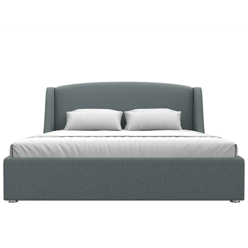 Фото 3 Кровать Лига диванов Лотос 200x180 см подъемный механизм цвет амур 07 серый Фото 3 Кровать Лига диванов Лотос 200x180 см подъемный механизм цвет амур 07 серый