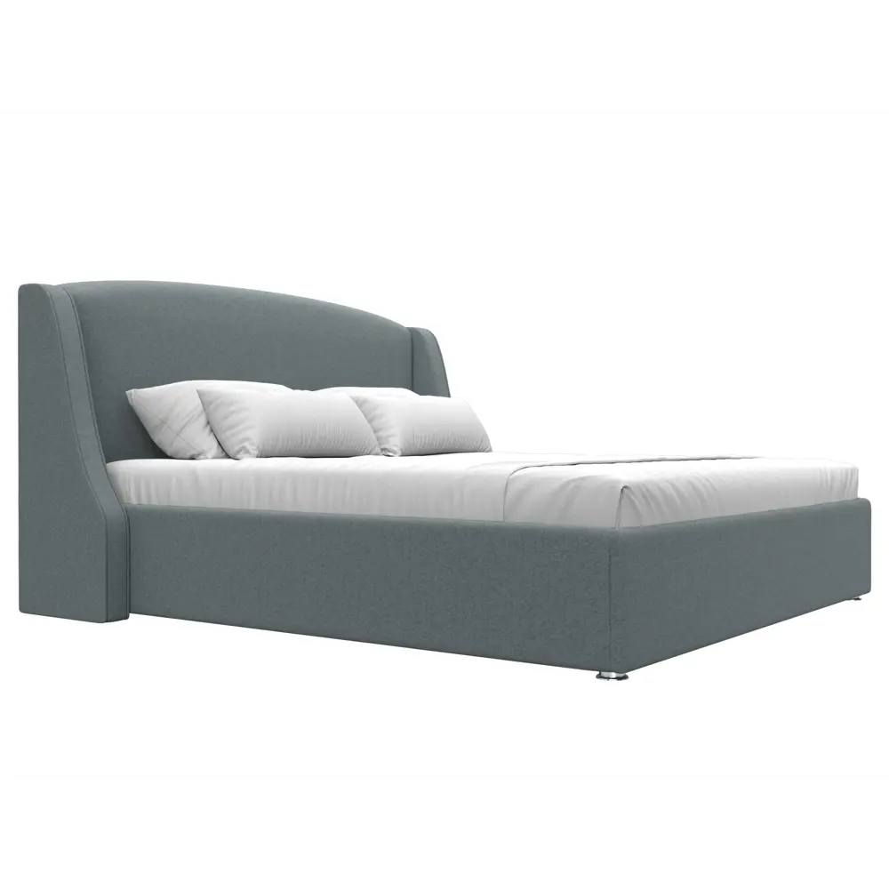 Фото 4 Кровать Лига диванов Лотос 200x180 см подъемный механизм цвет амур 07 серый Фото 4 Кровать Лига диванов Лотос 200x180 см подъемный механизм цвет амур 07 серый