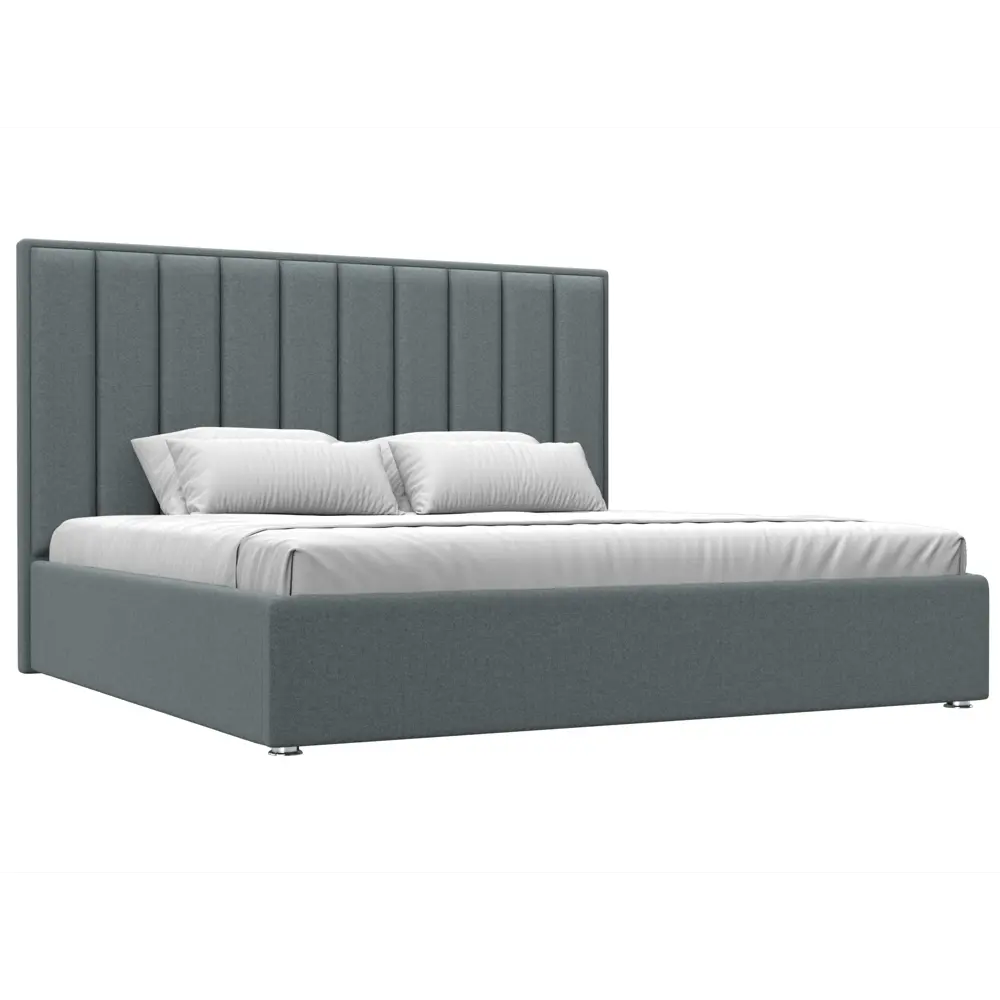 Фото Кровать Лига диванов Афродита 200x200 см подъемный механизм цвет амур 07 серый Фото Кровать Лига диванов Афродита 200x200 см подъемный механизм цвет амур 07 серый