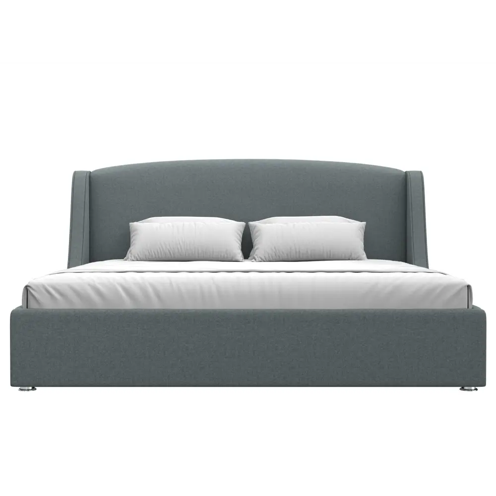 Фото 3 Кровать Лига диванов Лотос 200x200 см подъемный механизм цвет амур 07 серый Фото 3 Кровать Лига диванов Лотос 200x200 см подъемный механизм цвет амур 07 серый