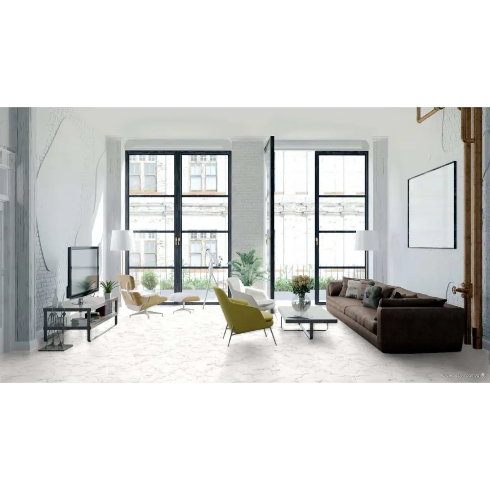 Фото 10 SPC плитка TheFloor Stone Marmorata Chiara 42 класс толщина 6 мм 1.92 м², цена за упаковку Фото 10 SPC плитка TheFloor Stone Marmorata Chiara 42 класс толщина 6 мм 1.92 м², цена за упаковку