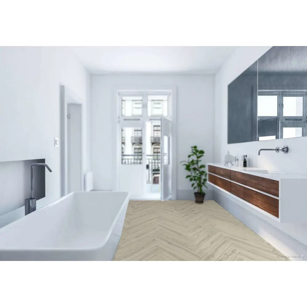 Фото 2 SPC плитка TheFloor Herringbone Dillon Oak 42 класс толщина 6 мм 1.75 м², цена за упаковку Фото 2 SPC плитка TheFloor Herringbone Dillon Oak 42 класс толщина 6 мм 1.75 м², цена за упаковку